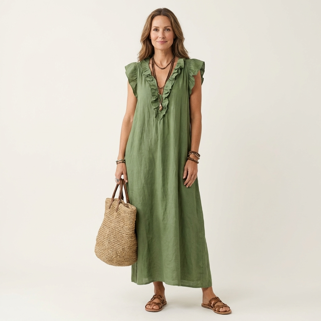 ÉLINA™ | Robe Bohème Fluide