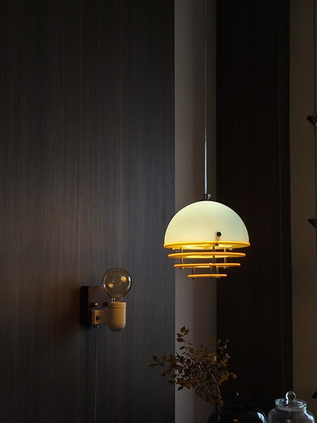 Sunset Pendelleuchte – Emotionale Stimmungsleuchte im Bauhaus-Design - AFTERGLOW S1 | Souliia
