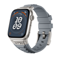 AeroGuard Tactical Silicone Band — Active Ventilation Channels, Apple Watch Strap