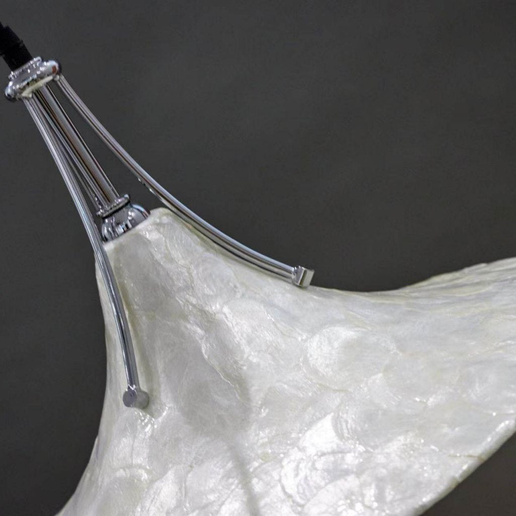 Sculptural Organic Form Minimalist Hanging Light for Bedroom and Hallway Decor | Souliia