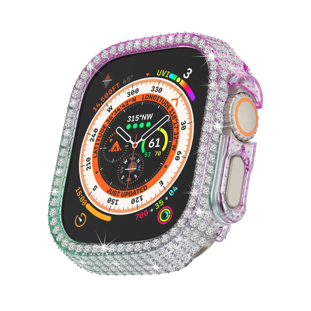 Elite Apple Watch LumaLux Full-Cover Case — Diamond Shield Design