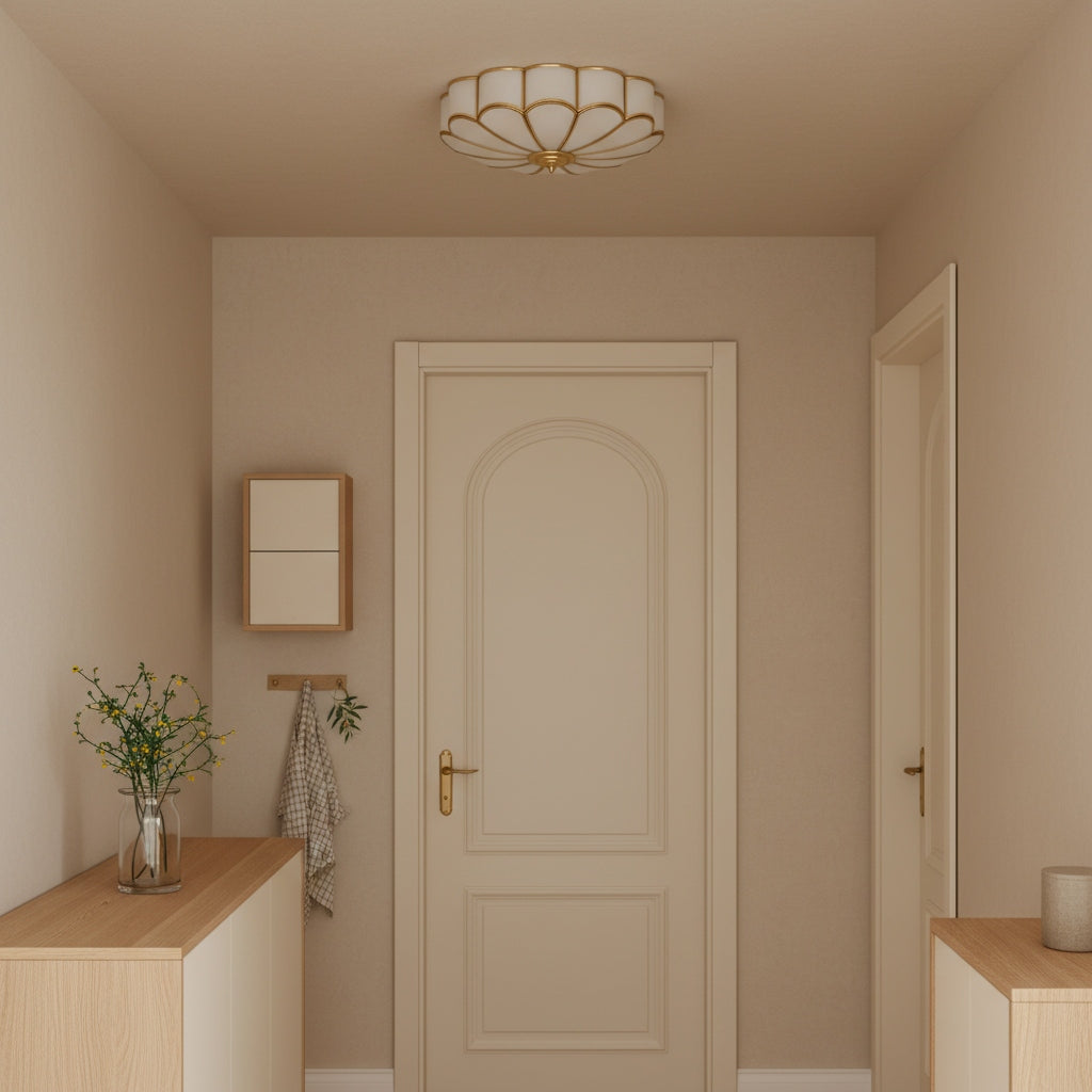 Silunavo Moderne Deckenlampe mit floraler Designinspiration für Wohnzimmer-Statement | Souliia
