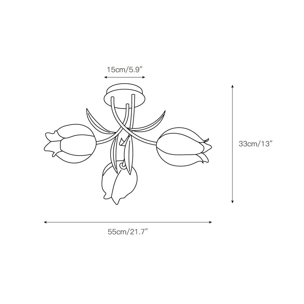 Ricko Ceiling Lamp | Souliia