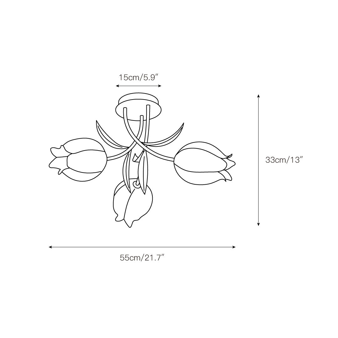 Ricko Ceiling Lamp | Souliia