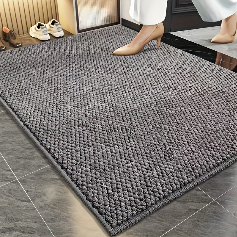 Lumedwell Pineapple Entry Rug — Textured Surface Finish, Anti-Slip Construction