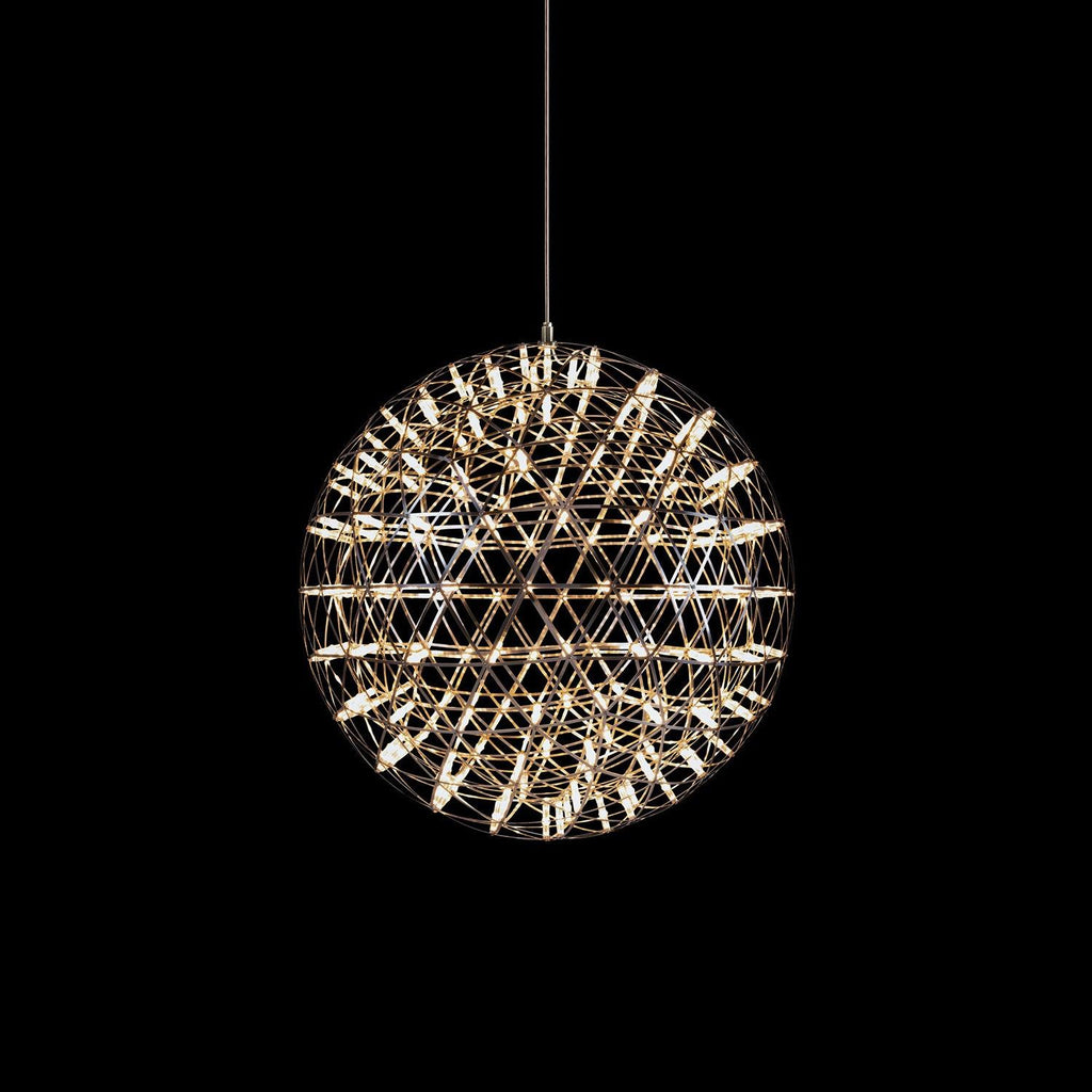 Silver Spark Ball Pendant Light | Souliia