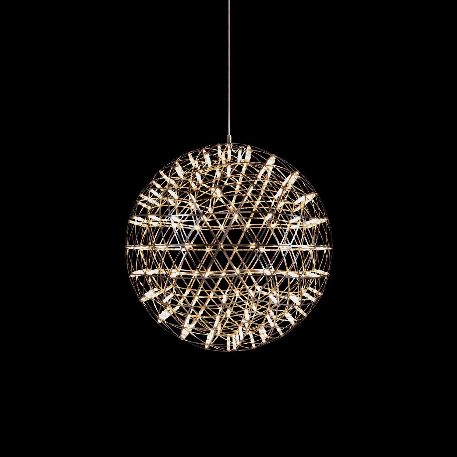 Silver Spark Ball Pendant Light | Souliia
