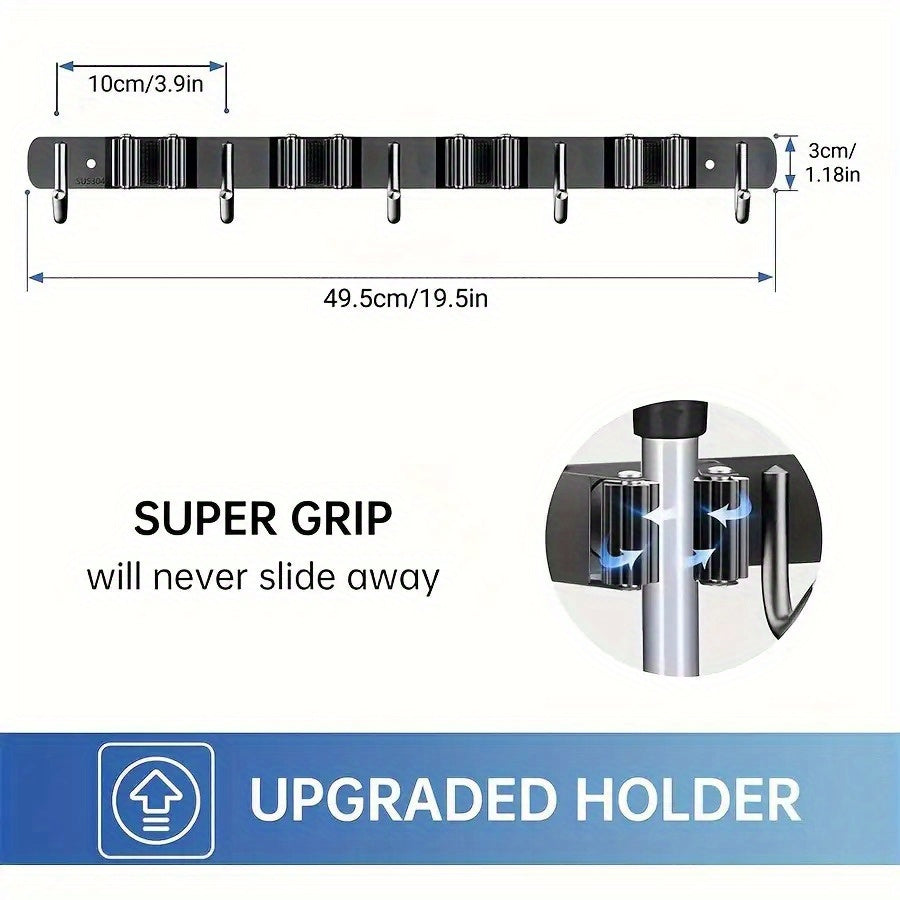 UtilityPro Space-Saving Wall Organizer — Rust-Resistant Heavy-Duty Rack