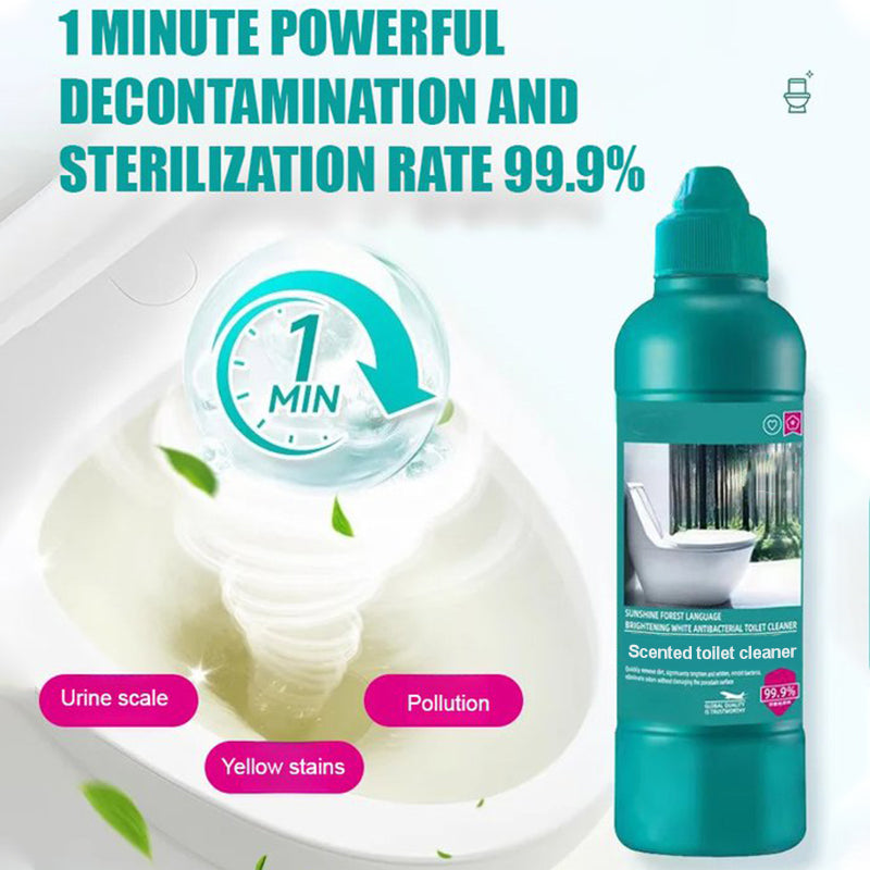 Scented Toilet Cleaning Gel | Sticky Gel Formula | Accurate Nozzle | ForestFresh - Souliia
