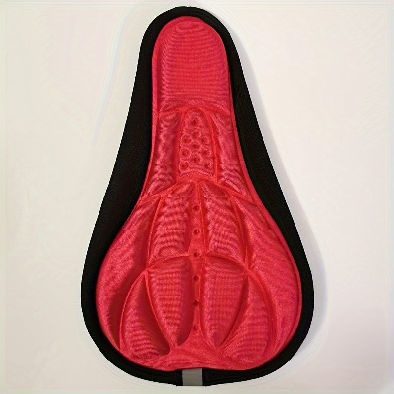 PedalSoft Breathable Bicycle Seat Cover — Shock Absorption Cycling Pad