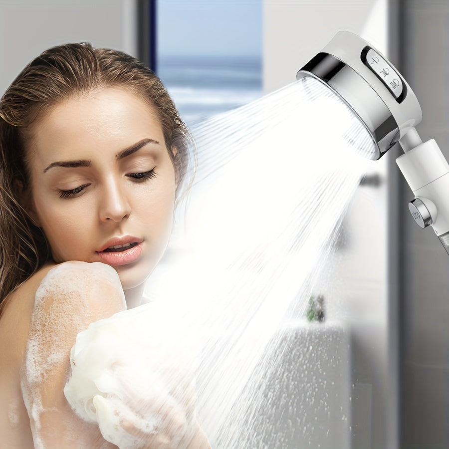 Nimbusa Adjustable Flow Showerhead — Three Distinct Spray Modes