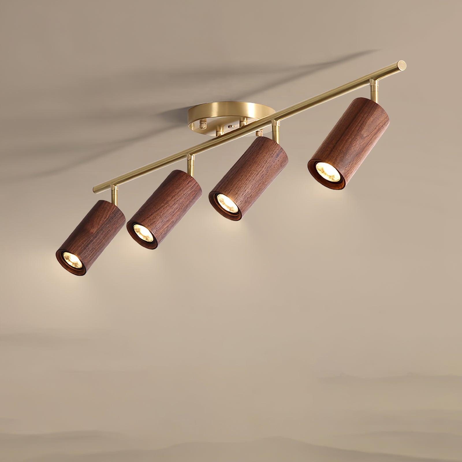 Thio Wooden Track Lighting | Souliia