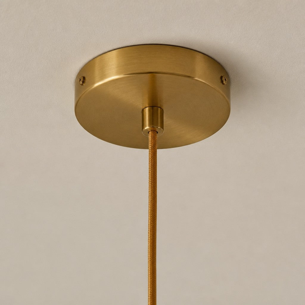 Slender Capiz Shell Cylinder Nordic Pendant Light – For Bedroom and Dining Room | Souliia