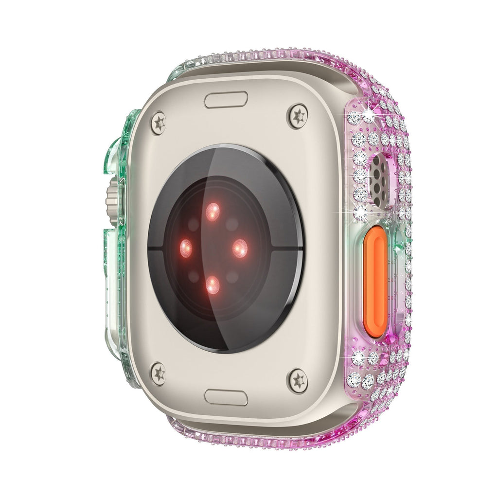 Elite Apple Watch LumaLux Full-Cover Case — Diamond Shield Design