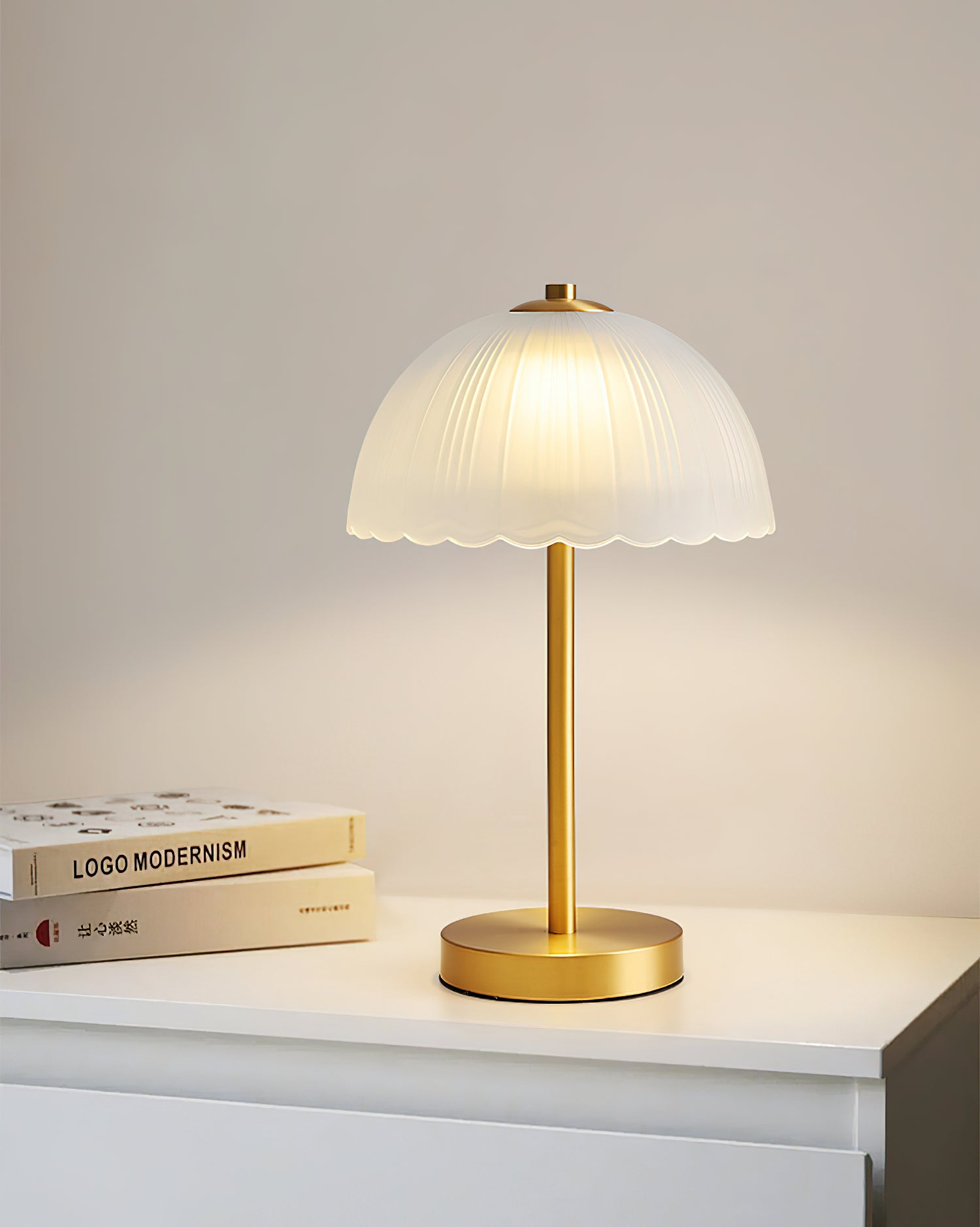Small Umbrella Table Lamp | Souliia