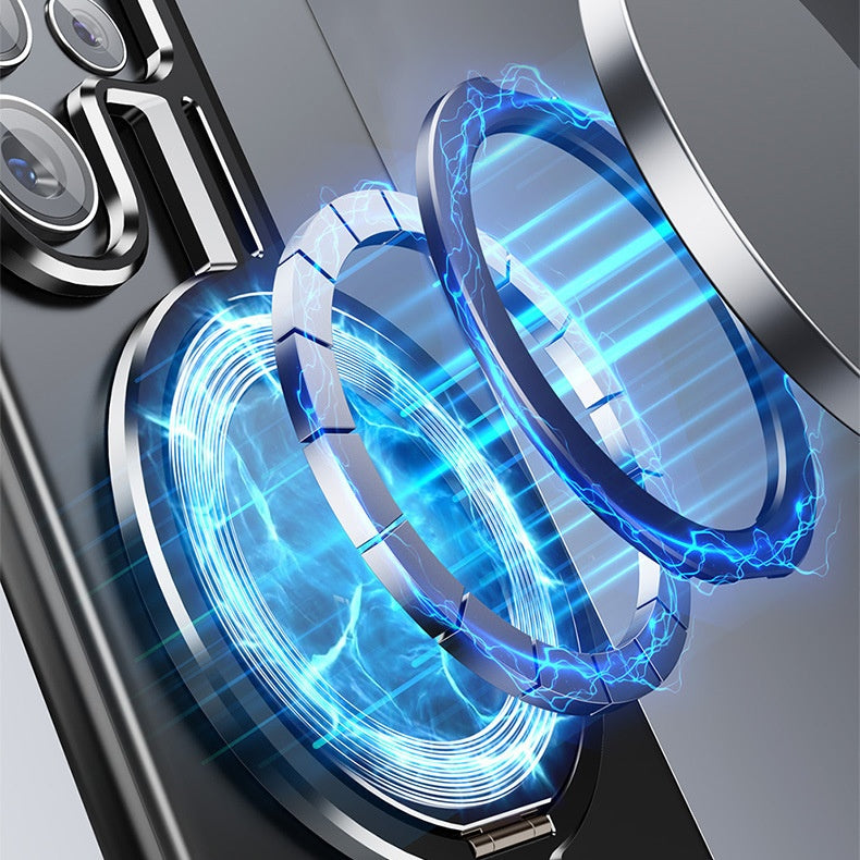 NovaShield Galaxy S24 Ultra Magnetic Metal Case — MagSafe Compatible