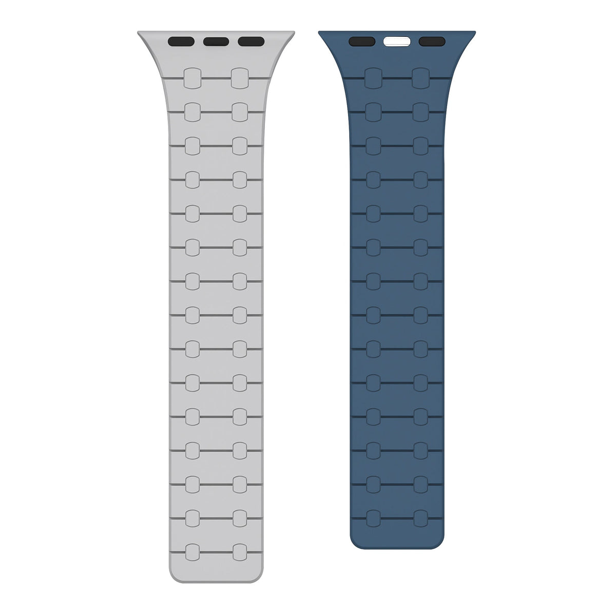 AquaFlex Silicone Strap for Apple Watch — Waterproof Magnetic Loop Closure