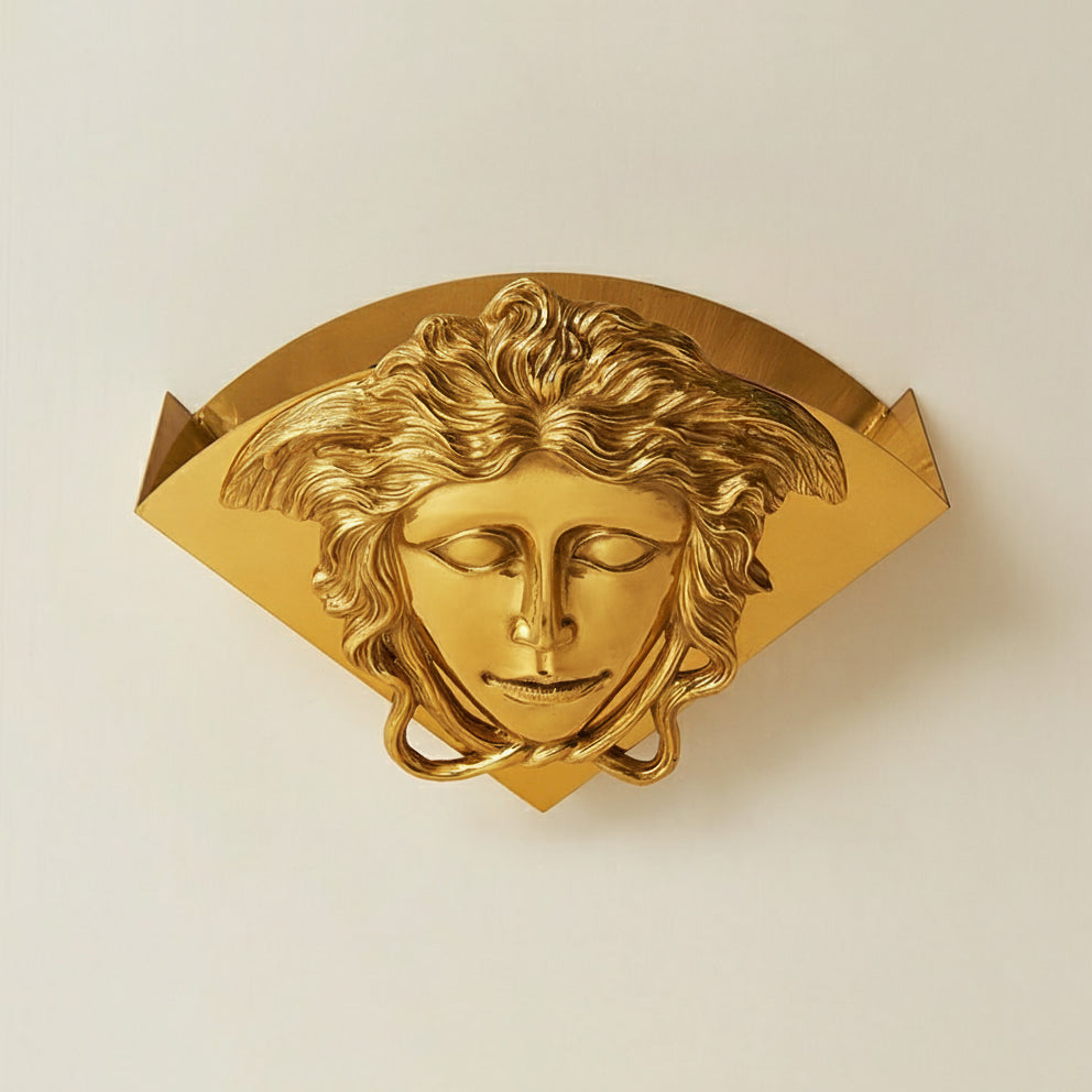 Sphinx Brass Wall Lamp | Souliia