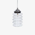 Ribbed Glass Pendant Light | Souliia