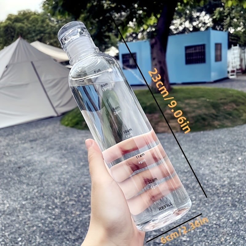 Láhev na vodu s časovými značkami 500/700 ml - Souliia