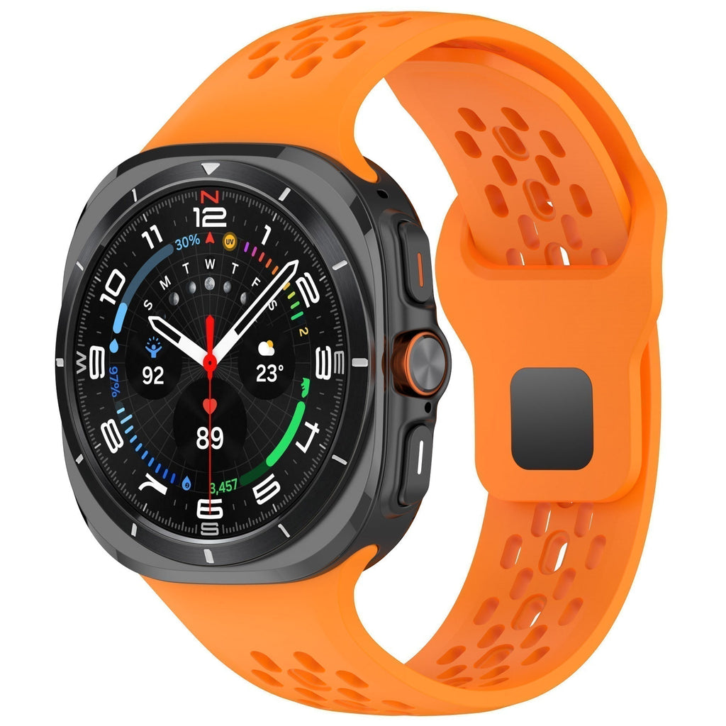 AeroFlex Silicone Sport Band — Durable Flexible Strap For Galaxy Watch7 Ultra 47mm