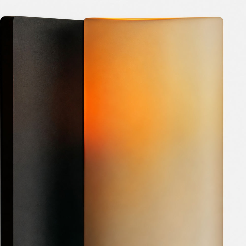 Retro Jade Minimalist Candle Shaped Wall Lamp | Souliia