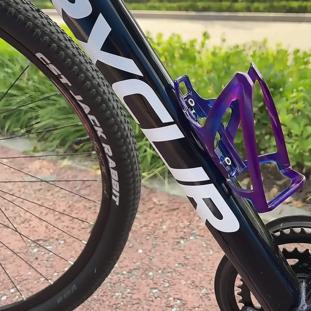 HydroVault Ultralight Plastic Bottle Cage — Secure Grip, Crack-Resistant Design