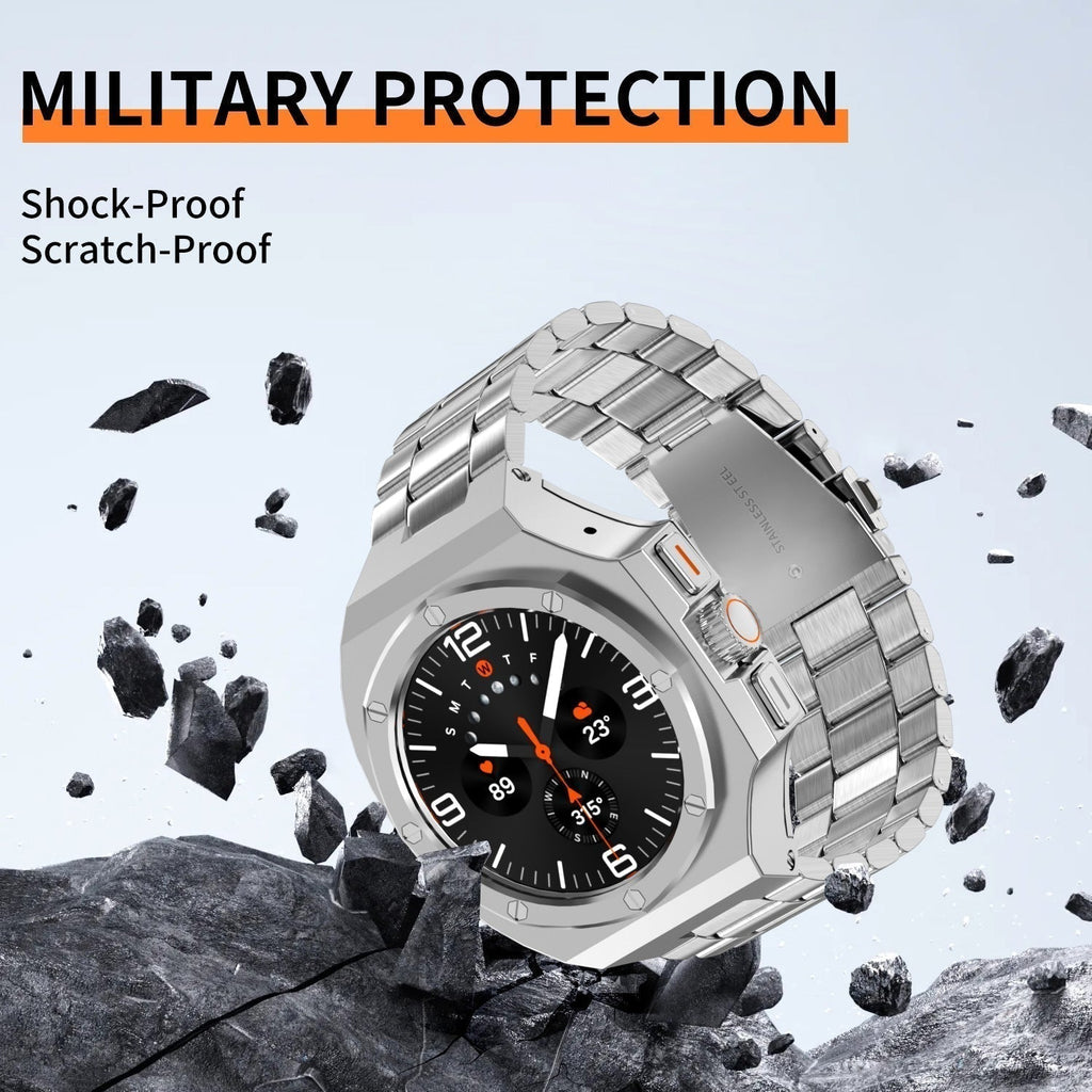 AstraGuard Zinc Alloy Case and Band — Precision Fit for Galaxy Ultra 47mm