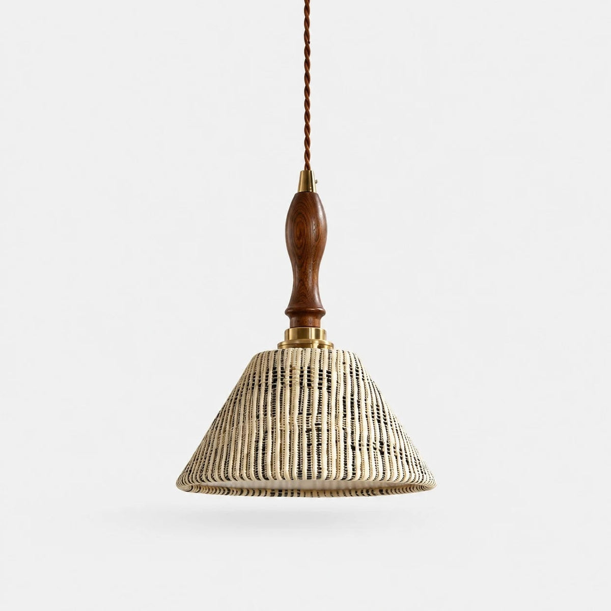 Wabi-sabi-pendellampe i stof | Souliia