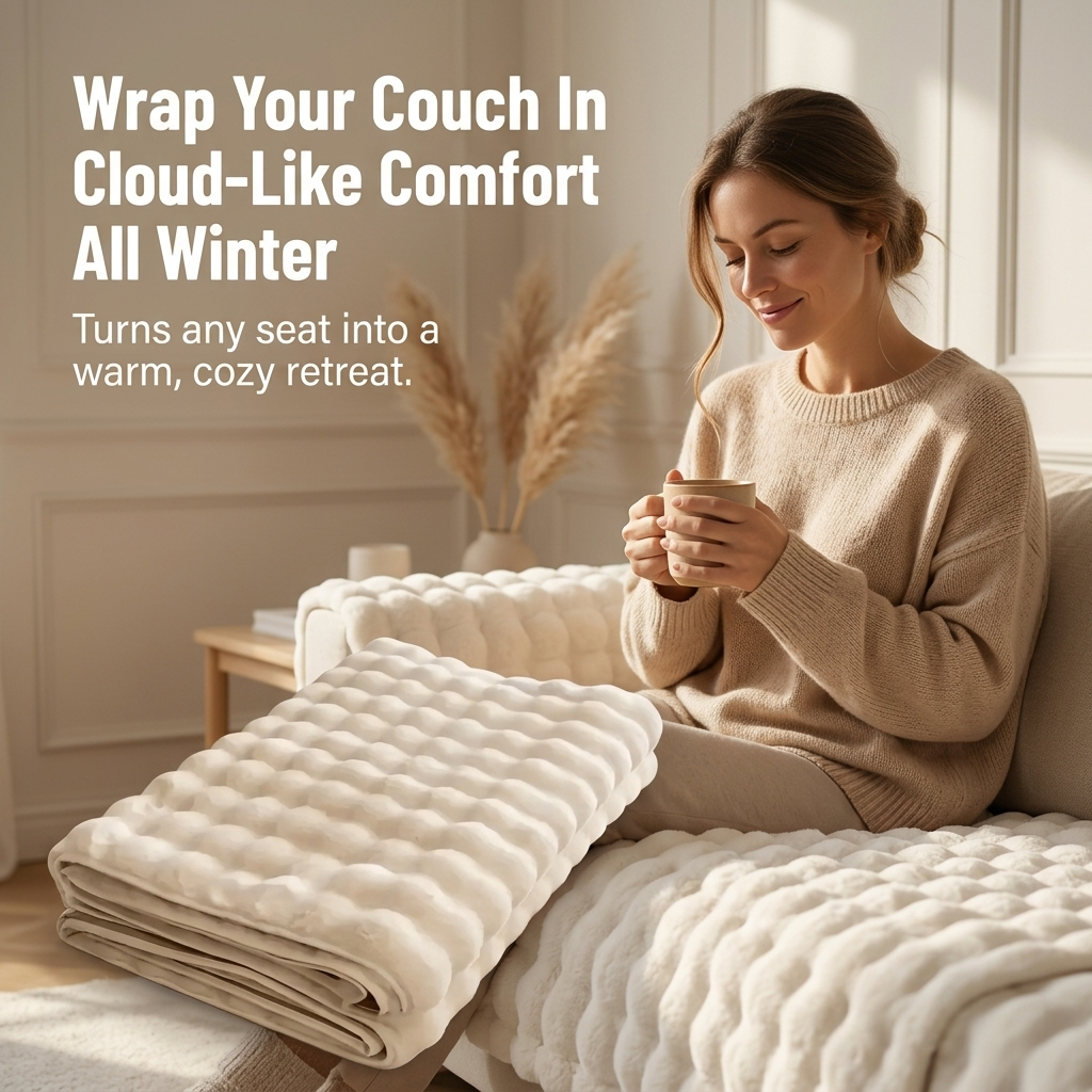 VelvEase Winter Covers — Turn Your Sofa into a Warm, Scratch-Free Haven All Season Long - Souliia