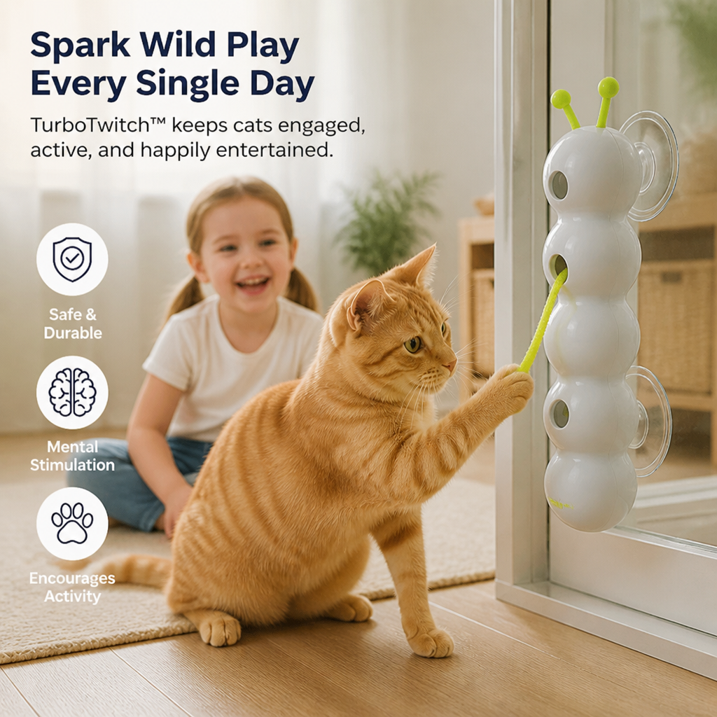 TurboTwitch — Unleash Your Cat’s Wild Instincts for Endless Joy and Energy - Souliia