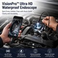 VisionPro Ultra HD Waterproof Endoscope — Spot Every Hidden Flaw with Rock-Solid Clarity and Durability - Souliia