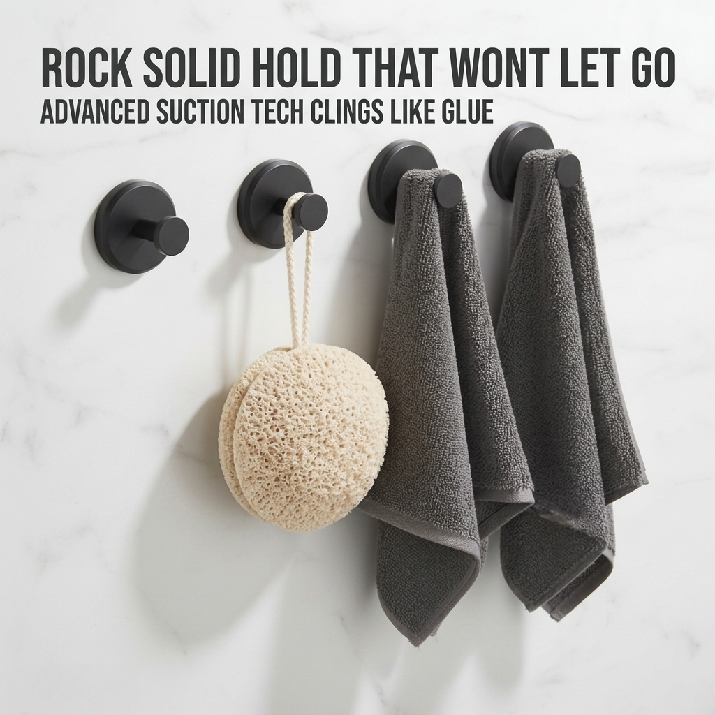 VibraGrip Hooks 4X — Transform Clutter into Instant, Stylish Order Without a Single Nail - Souliia
