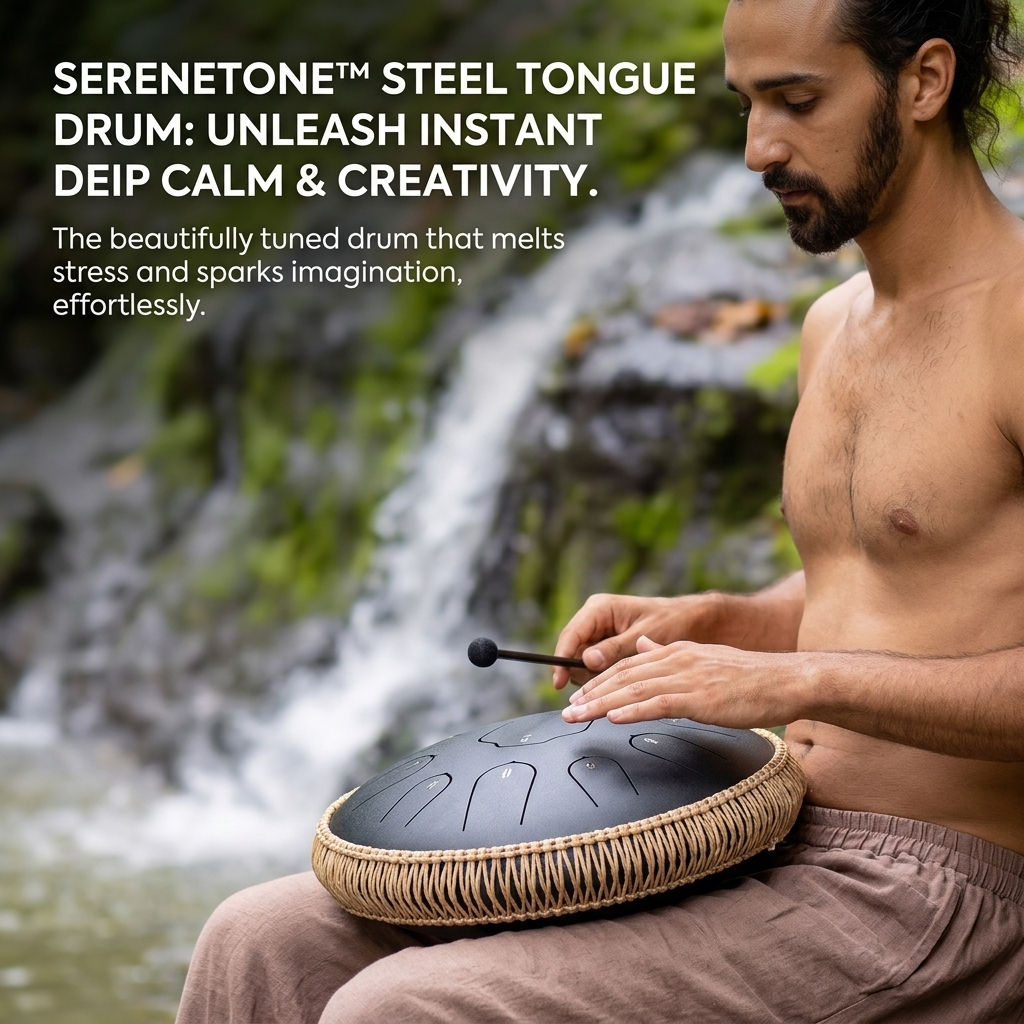 SereneTone — Instantly Unleash Deep Calm and Effortless Creativity - Souliia