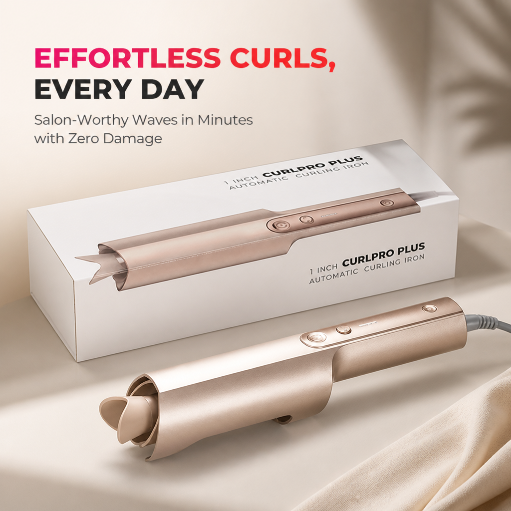 VivantaCurl — Wrap, Curl & Release Soft Waves in Seconds Without Tangles or Burns - Souliia