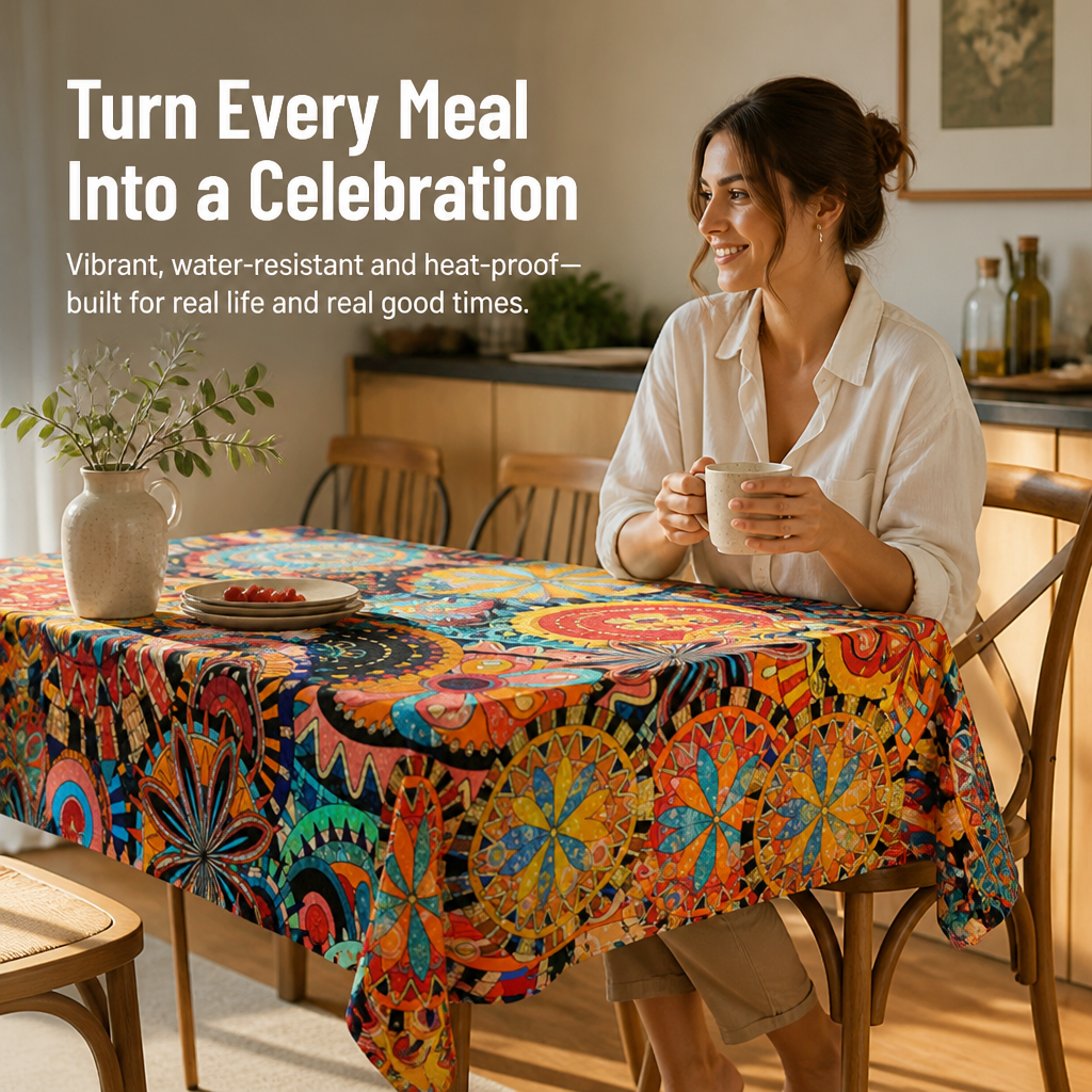 VivaLuxe — Brighten Every Meal With Wipe-Clean Boho Color That Never Fades - Souliia