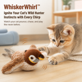 WhiskerWhirl — Desperte os instintos selvagens de caçador do seu gato a cada chilreio - Souliia