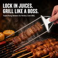 SearMight — Lock Food in Place, Slide It Off Clean, Grill Like a Pro - Souliia