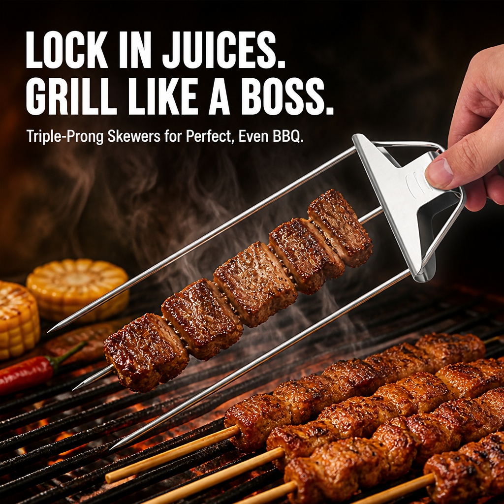 SearMight — Lock Food in Place, Slide It Off Clean, Grill Like a Pro - Souliia