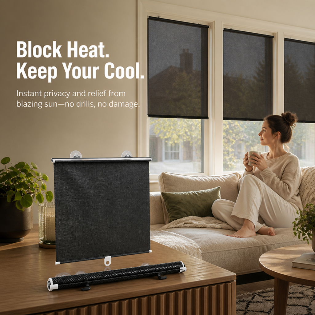 ShadeStream — Instantly Cool, Private Rooms Without a Single Drill - Souliia