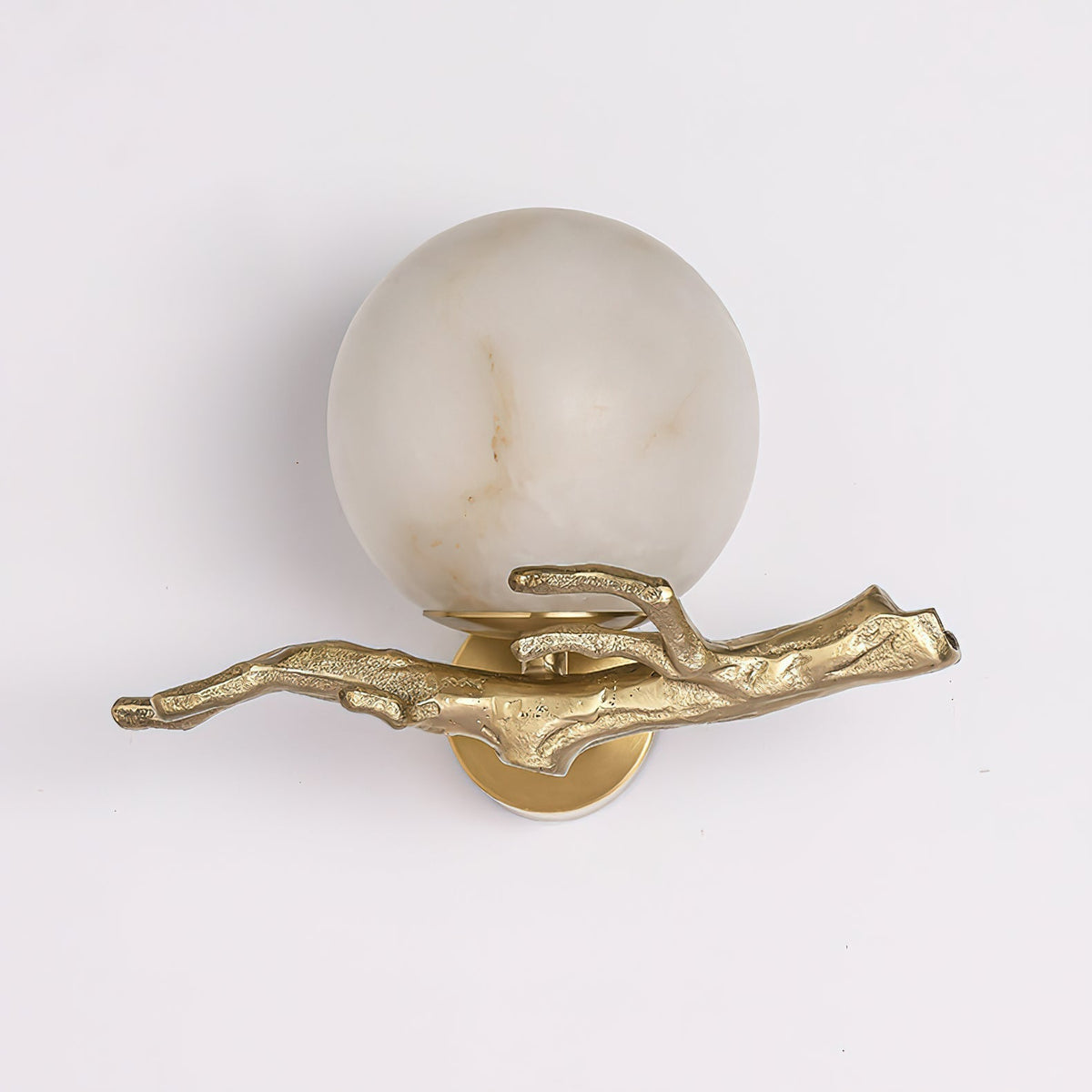 Retro Twigs Alabaster Wall Lamp | Souliia