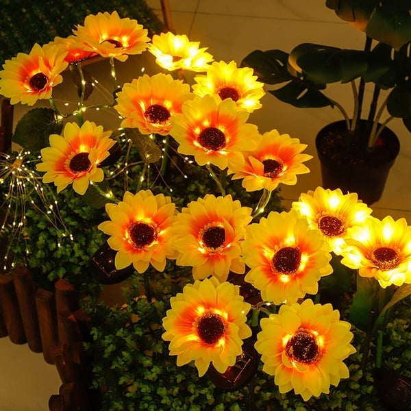 RamaraSun Girasoli solari — Illumina le tue notti con l'incanto del giardino, senza sforzo - Souliia