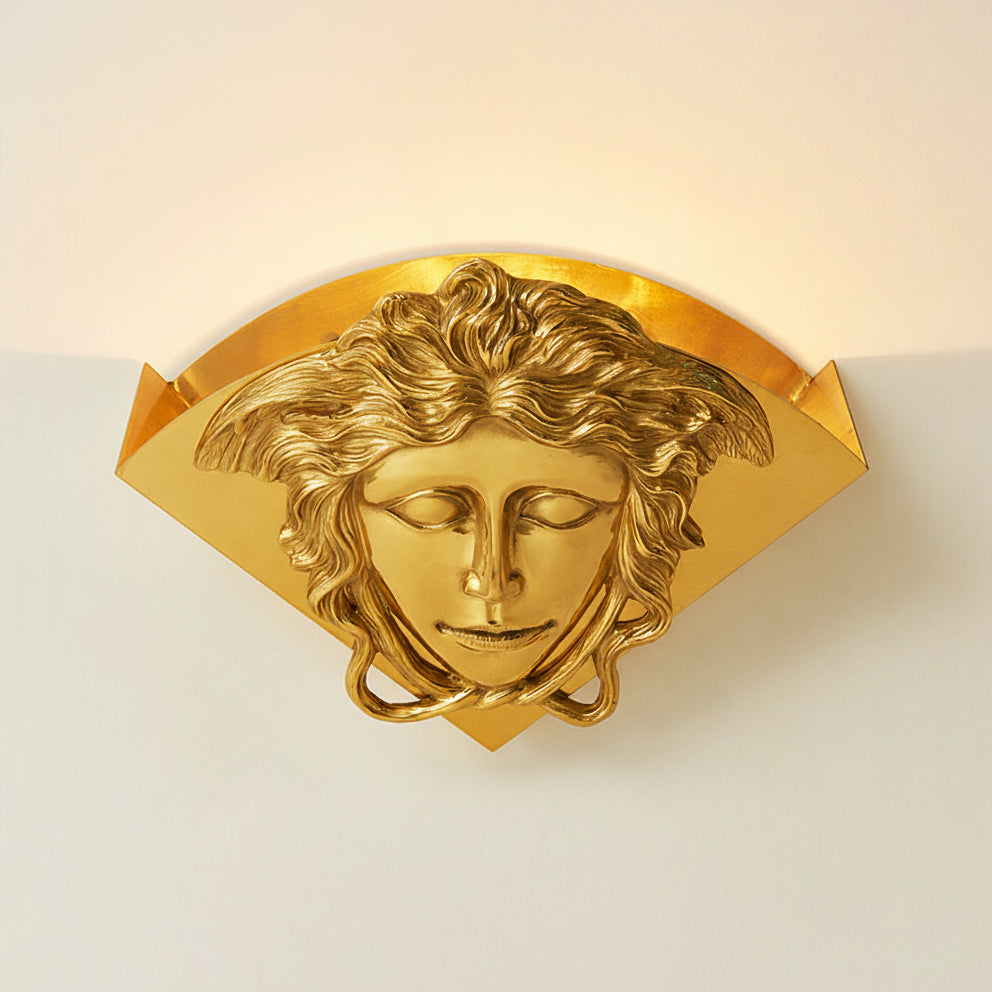 Sphinx Brass Wall Lamp | Souliia