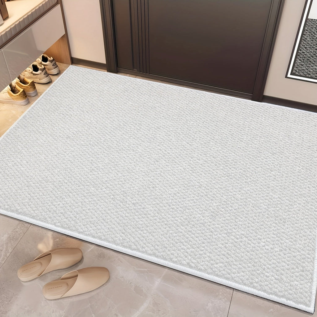 Lumedwell Pineapple Entry Rug — Textured Surface Finish, Anti-Slip Construction