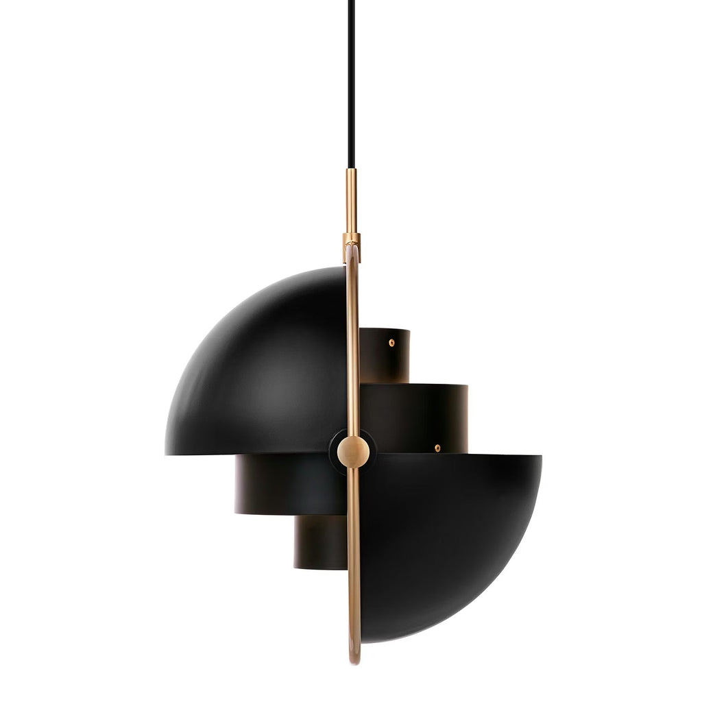 Multiva Sculptural Pendant Light – Adjustable Chandelier in Danish Modern Style for Dining Areas N18 | Souliia
