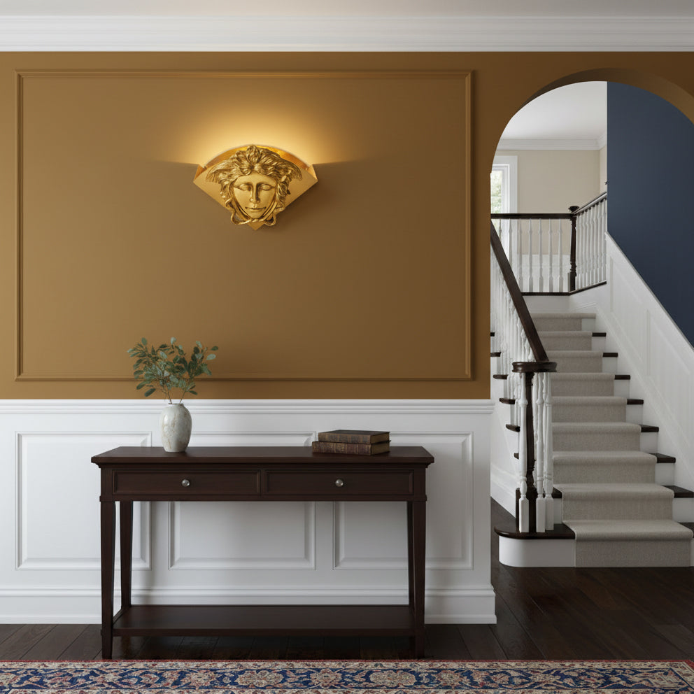 Sphinx Brass Wall Lamp | Souliia