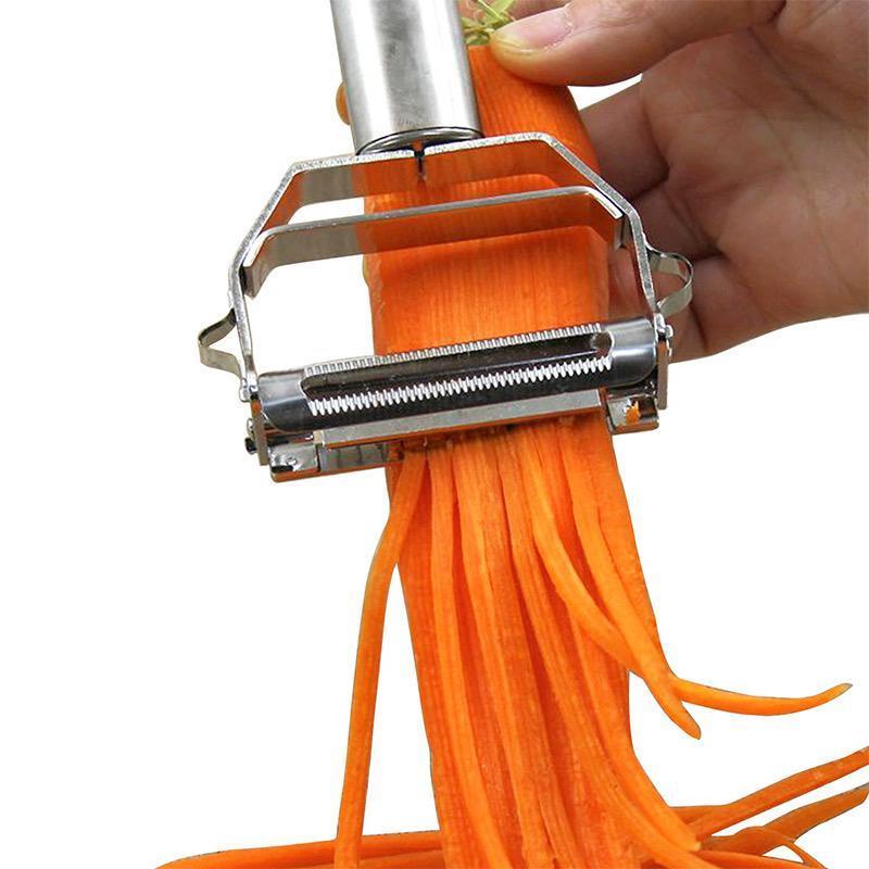 Vegetable Peeler | Dual Blades | Stainless Steel | Kitchen Cutter - Souliia