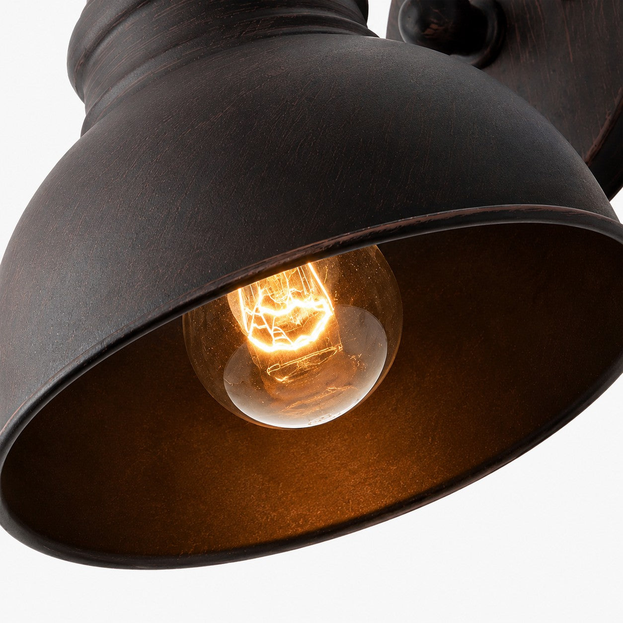 Solenvo Industrial Metal Wall Light - American Vintage Style for Garden and Porch Lighting | Souliia