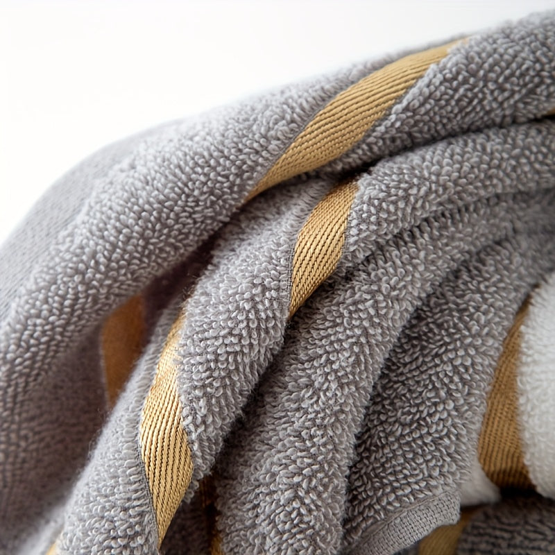 Luxebliss 8-Piece 100% Cotton Towels Set — 400 GSM Hotel-Quality Plush & Absorbent