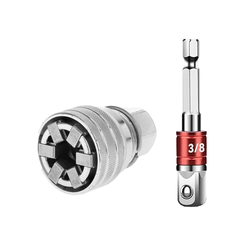 Universal Socket Wrench — Adjustable Grip for Damaged Fasteners
